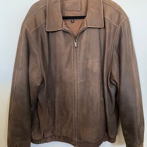 Men’s leather jacket